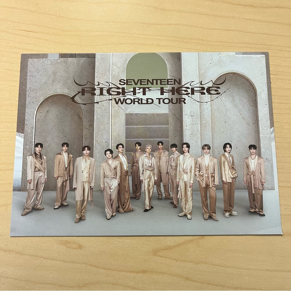Seventeen post card